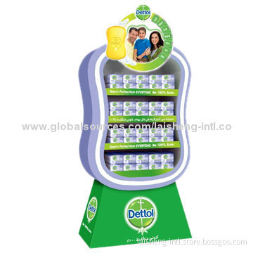 POP Display Rack in 6 Colors, Measures 800 x 400 x 1598mm
